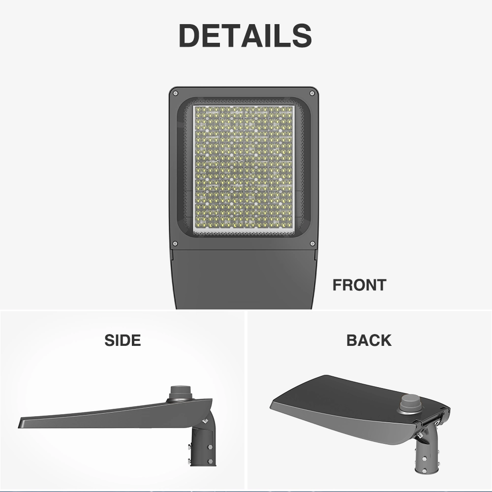 ENEC 5 Years Warranty Solar LED Street Light with Photocell NEMA Socket for Smart City Solutions