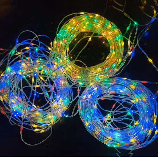 LED Colourful String Lightup Christmas Tunnel Lights for Decoration